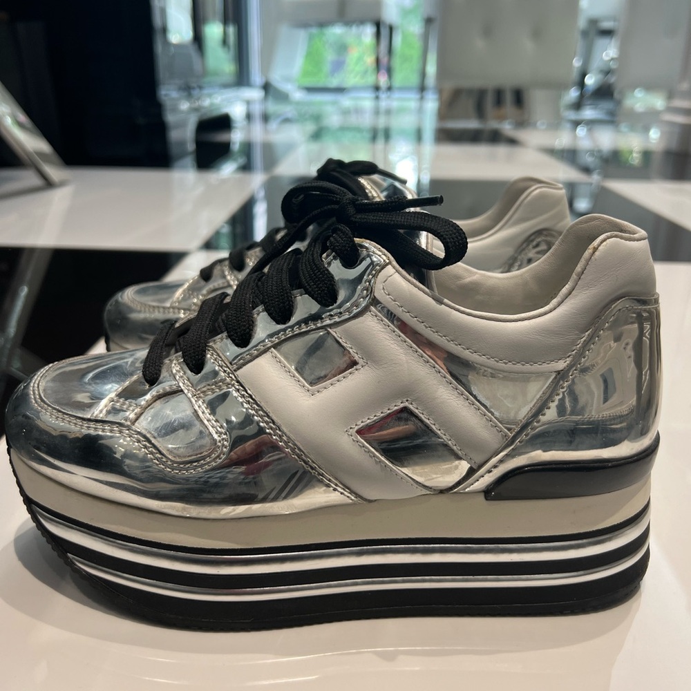 Hogan platform running shoes size 36
